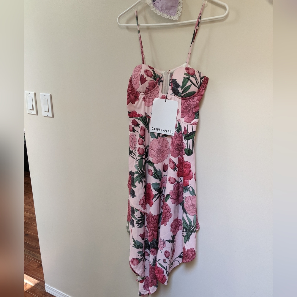 Casper + Pearl bustier dress